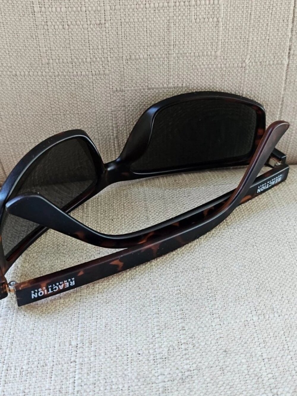 Reacation Kenneth Cole Men Sunglasses Eyewear Brown Tortoise Shades KC1364 - Picture 5 of 12